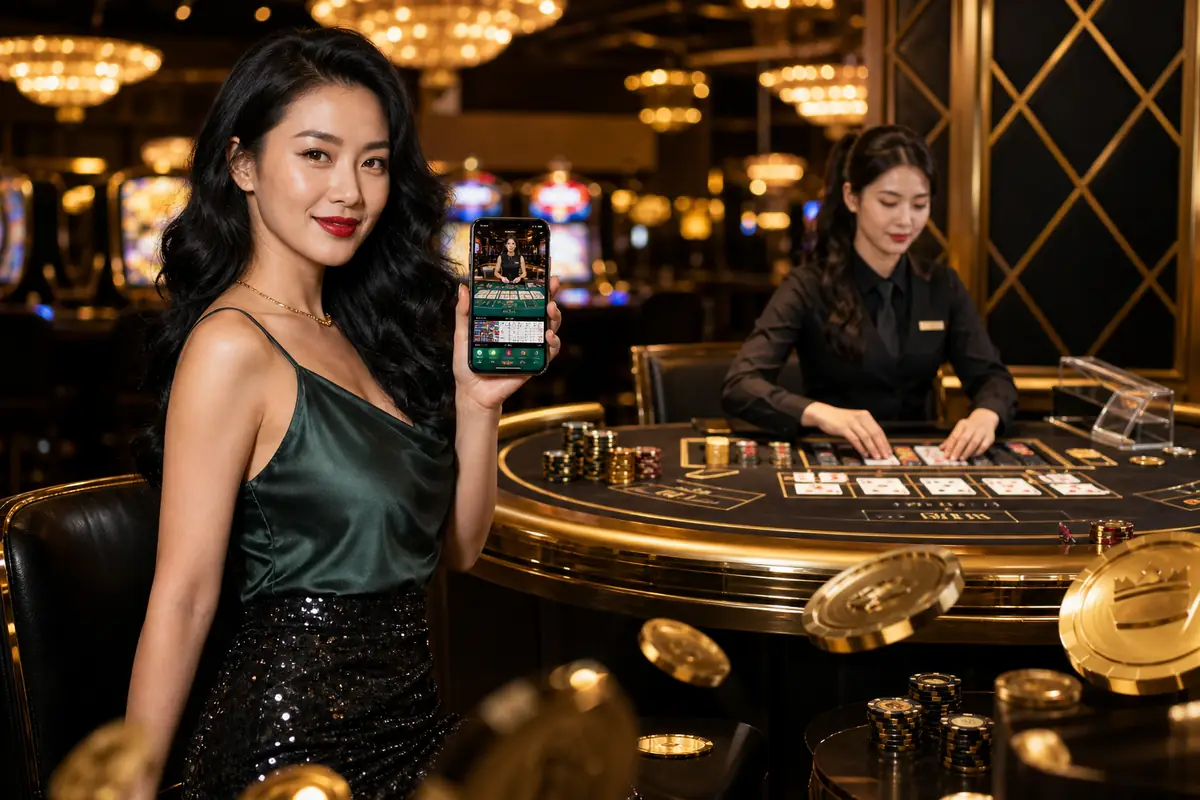 b133 Casino dealer live streaming meja permainan
